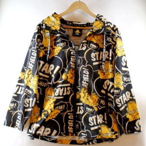 FUN Garfield, Printed‎ Windbreaker Lightweight Jacket Size Small
